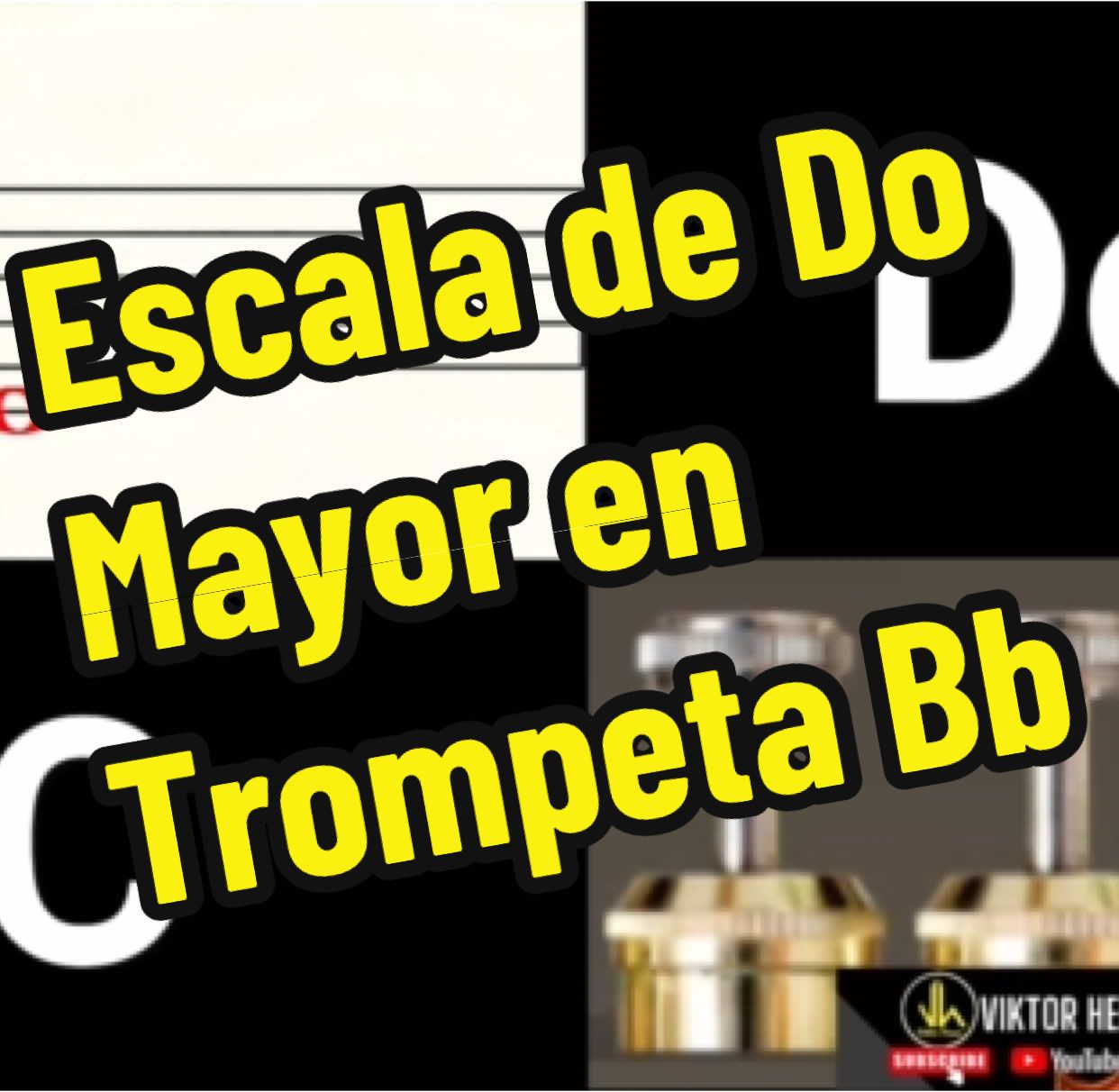 Escala de Do Mayor (C) en Tronpeta Bb #trompeta #trumpet #tiktok #tik_tok #tik 