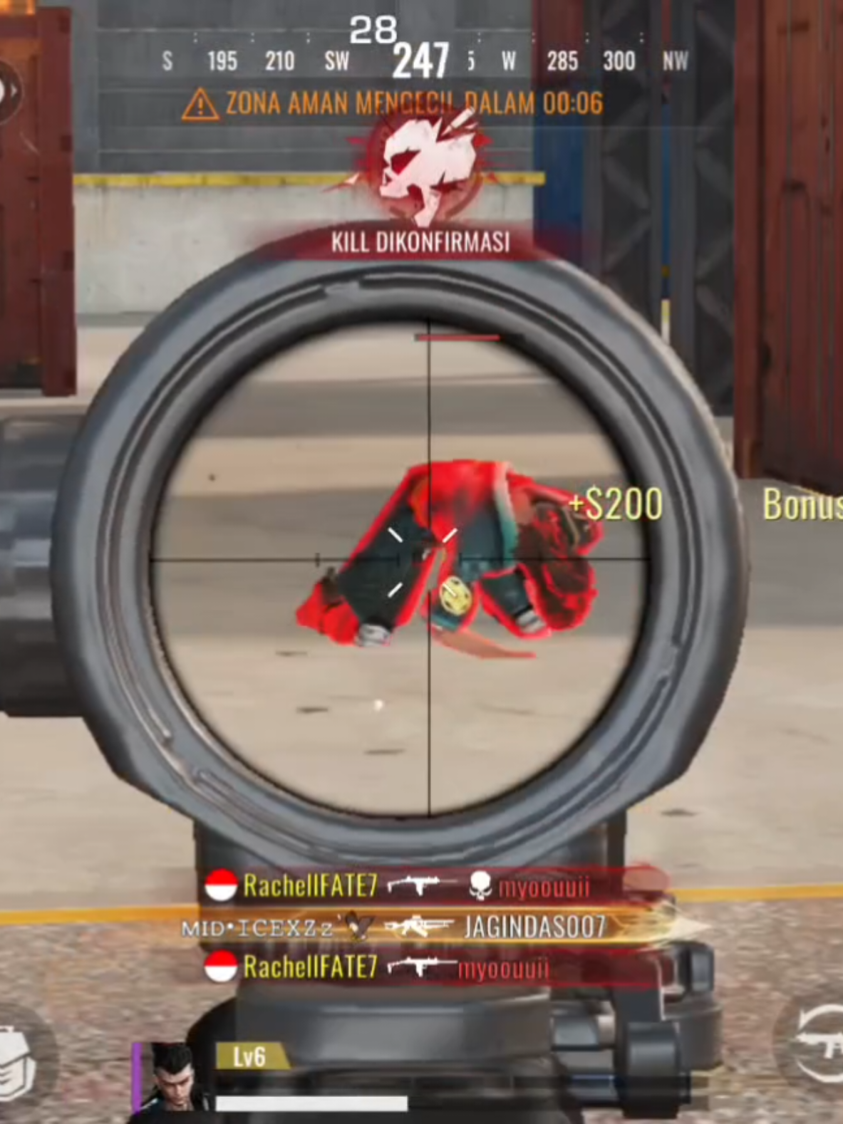 Maybe will be my last Blood Strike gameplay video. Thank you for y'all support 💋 #bloodstrike #battleroyale #bsgameterbaik #fyp #bloodstrikeclip #bloodstrikecc #fatedios #fateontop #fate