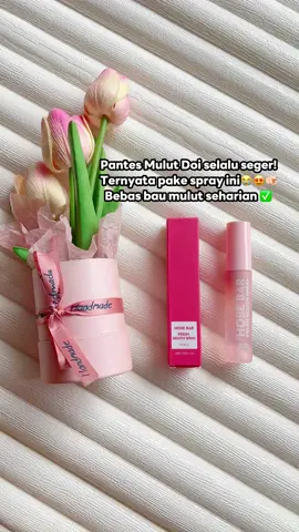 Solusi bau mulut‼️🥰 #spraymulut #semprotanbaumulut #hobebar #bebasbaumulut 