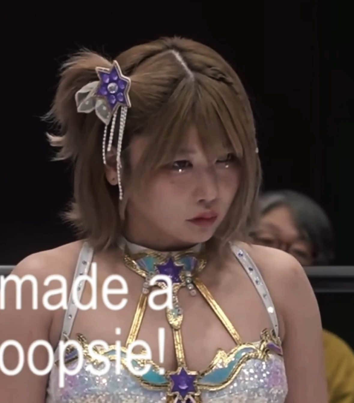 I love their storyline sm || rm: ripleysmosherz #tamnakano #stardom #stardomedit #sayakamitani #fyp #wrestletok #sayakakurara 