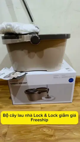 Bộ cây lau nhà xoay 360 độ Lock&Lock tiện lợi #bolaunha360 #giadungtienloi 