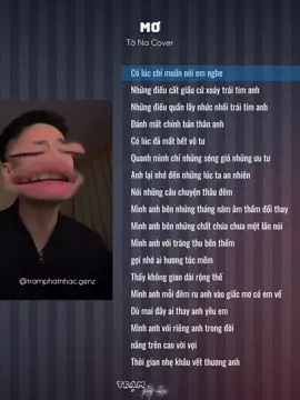 Mơ || Tờ Na Cover #nhachaymoingay #tamtrang #viral #lyric #xuhuong #xh 
