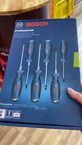 1600A02CV3 BOSCH Bộ tua vít đa năng 6 món #visior#visiorvn#visiortools #bosch