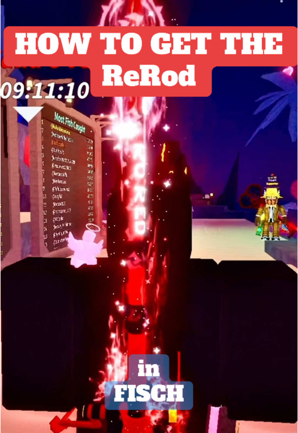 HOW TO GET THE REROD IN FISCH!!!! #roblox #fisch #fyp #CapCut 