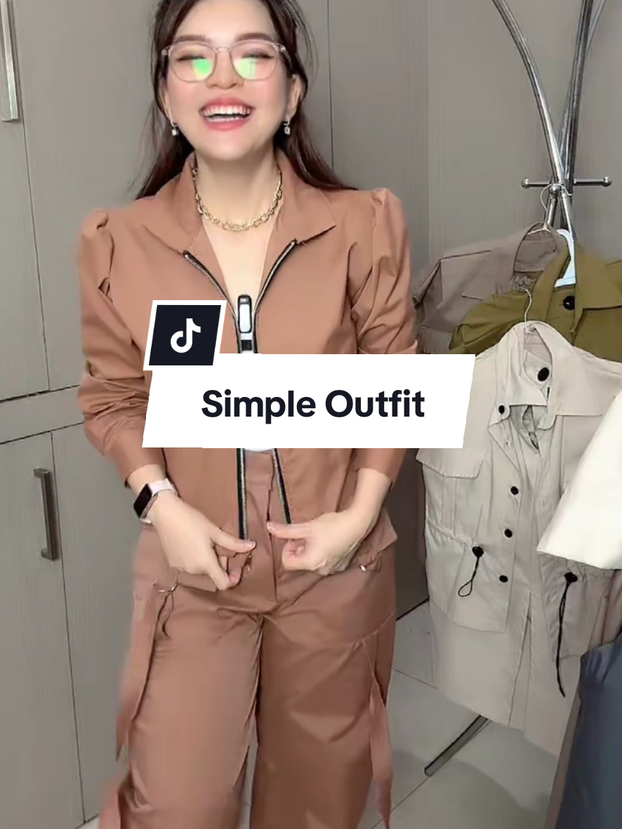 Simple Outfit - Baju Set 2 in 1 lengan panjang #fyp #oneset #promo #shellasaukia #trend #nagita #murah #fashion #viral #bajumurah 