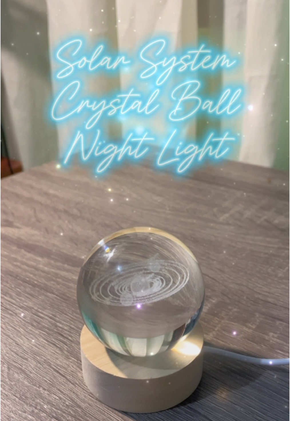 ✨🌍 Bring the Universe to Your Room! 🌌🔮 This 3D Solar System Crystal Ball Night Light is a must-have for space lovers! 🚀✨ ✅ Stunning 3D Engraved Solar System 🌠 ✅ Perfect Gift for Astronomy Fans 🎁🔭 ✅ Soft & Calming Galaxy Glow for Relaxation 🌙 ✅ High-Quality Crystal for an Elegant Touch 💎 ✅ Bonus Planet Keychain Included! 🪐 Where would you place this cosmic masterpiece? 👇🌌 #SpaceLover #AstronomyGift #GalaxyVibes #SolarSystem #NightLight #CrystalAesthetic #RoomDecor #GiftIdeas #StarryNights #AmazonFinds #TikTokMadeMeBuyIt