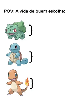 em breve, irei fazer de todas as gerações. #pokemon #pokemongo #pokemontiktok #bulbasaur #squirtle #charmander #inicial #starter 