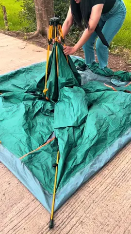 Camping tent automatic camping 2-4 person capacity with free bag, ground pin and rope #fekkerphilippines #checkoutnow🛒🛒✅ #followus #fyp #highquality #grabypursnow #campingtent #tent #naturetrip #camping #durable #automatictent #largecapacity 