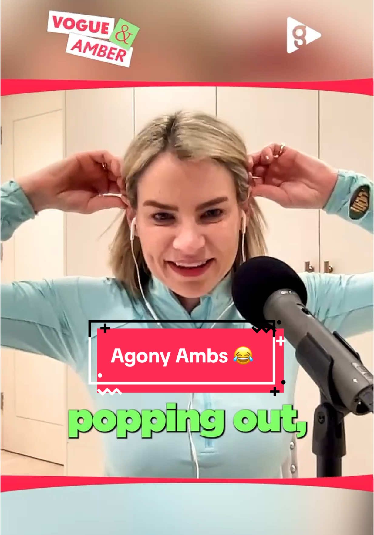 Here we go guys, Agony Ambs is here 😂😂 #podcast #comedy