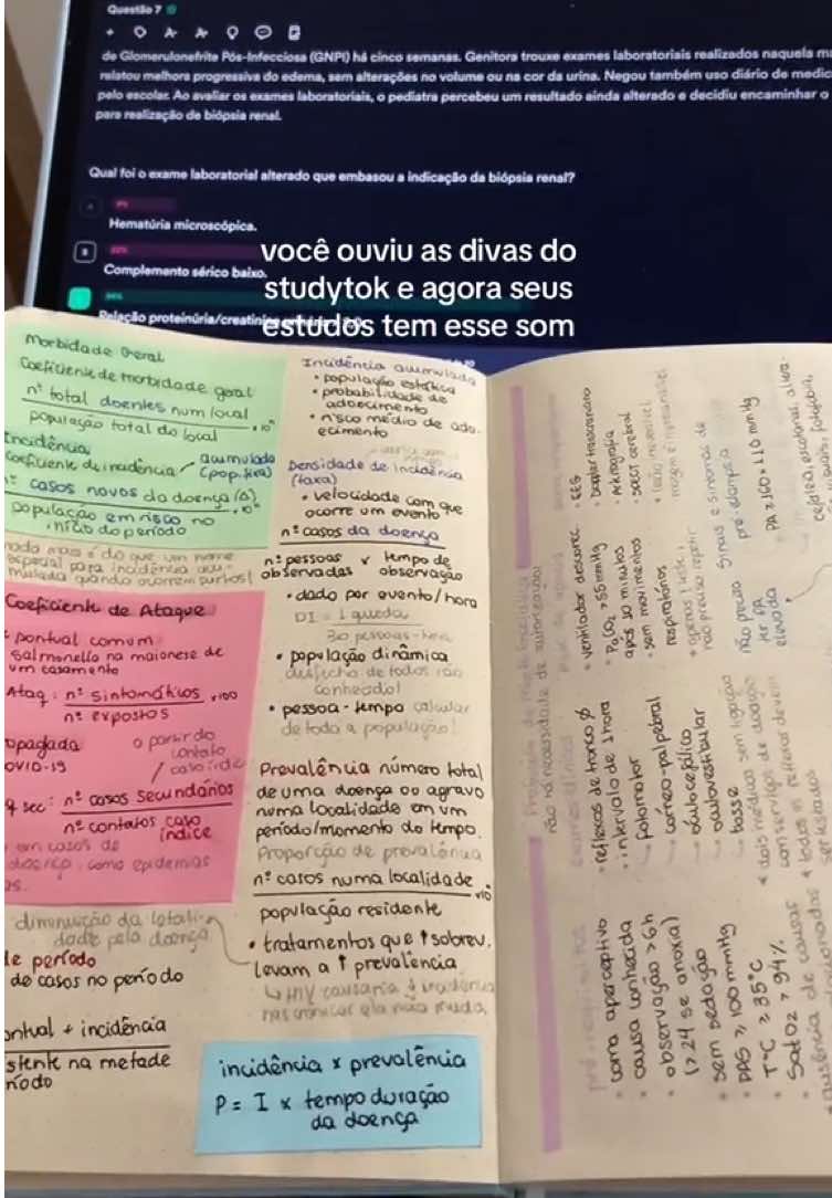 hear me out: caderninho de revisão! 💗🧸🧠🌿#fyp #studytok #estudos #motivation #residenciamedica #academicvalidation #academicachiever #revisão 