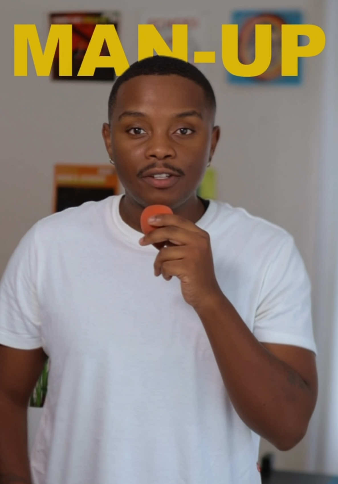 Ep_002 MAN-UP series👨‍🎨 Just a basic man-up routine really, nothing crazy  #SelfCare #malemakeup #skincare