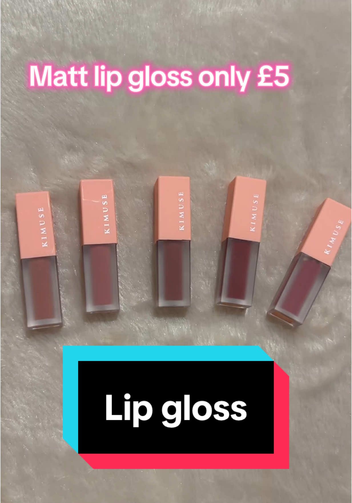#ad #tiktokshop #tiktokmademebuyit #lipglosses #lipstick #makeup #tiktokmakeup #kimuse #matte #offers #bundle 