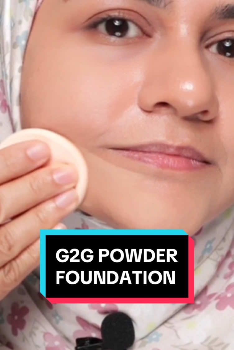 halus powder foundation G2G ni, so easy to blend! #powderfoundation #glad2glow #g2g #blurrder #perfectlyblurred #blurringpowder #g2g2wc  @Glad2Glow.my  