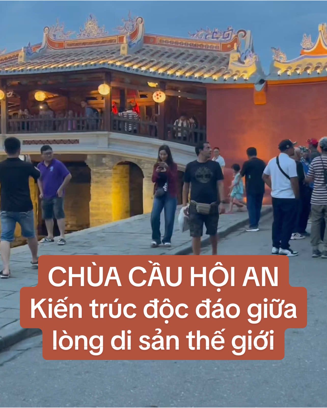 Vẻ đẹp cổ kính của chùa cầu Hội An, biểu tượng nghìn năm của phố cổ #hoian #chuacauhoian #dulich #dulichvietnam #fyp  #ExploreVietnam #TravelVietnam #trending #trendingvideo #xuhuong #short #shortvideo 