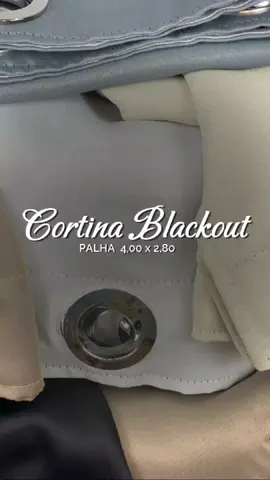 A cortina blackout Palha 4,00x2,80 é a escolha perfeita para bloquear a luz e trazer elegância ao seu ambiente. 🏡 Ideal para garantir noites de sono tranquilas e uma decoração sofisticada 🌙 #cortinablackout #cortinablackoutpalha #cortina #cortinaescura #blackout #tiktok #viral #foryou #cortinaparasala #cortinasblackout #cortinas #casalaura #shopee