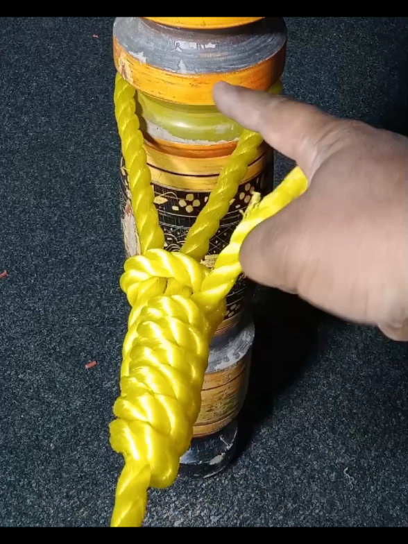 Learn how to tie a slip knot #shortvideo.