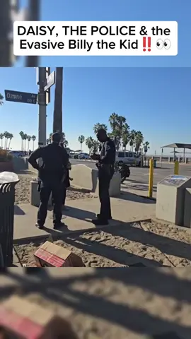 DAISY, THE POLICE & the Evasive Billy the Kid‼️👀