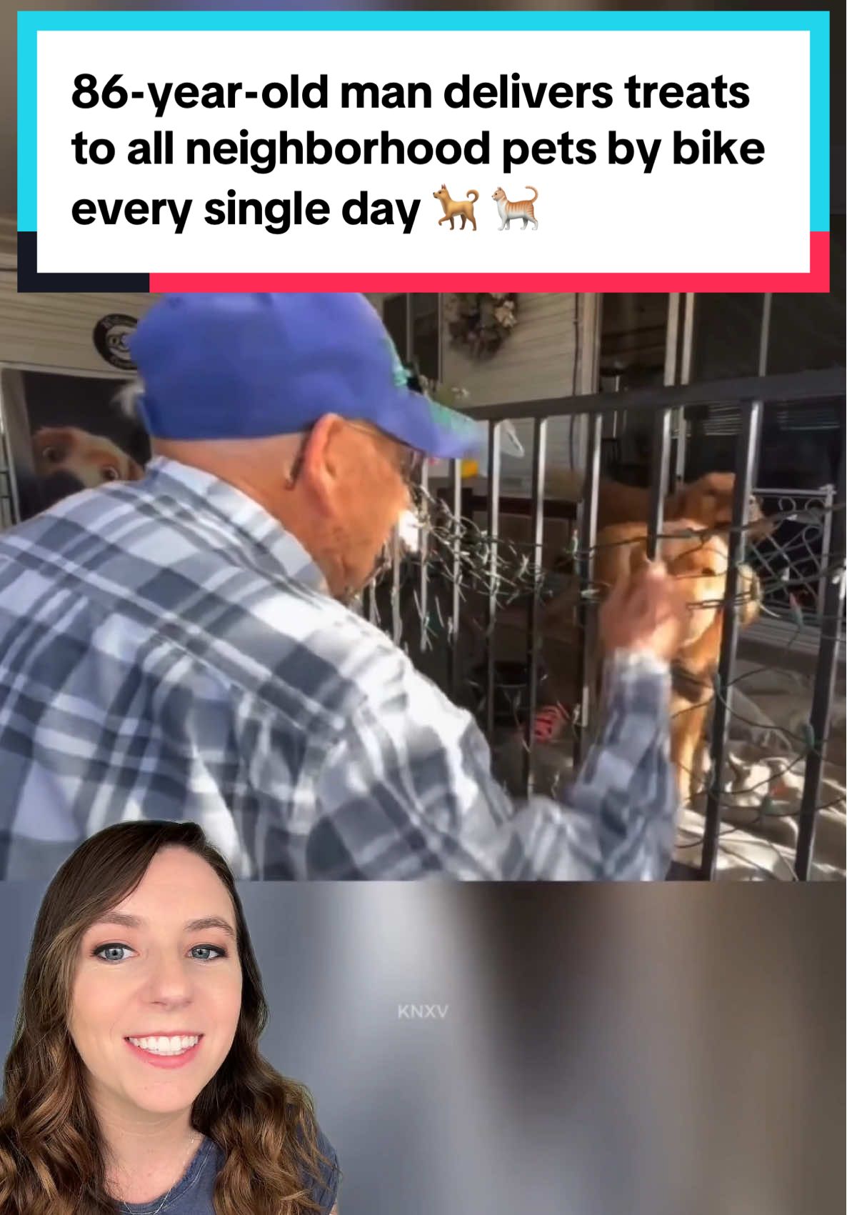 He makes a neighborhood truly feel like home. 🏡 Bill Tallyn, a 96-year-old veteran in Mesa, Arizona, has spent the last 23 years delivering treats to neighborhood pets by bicycle, and he never misses a single day. 🚲 His neighbors are so touched by his dedication that they make sure his treat supply never runs out by leaving packages at his door. 🥰 📸 KNXV #dogs #cats #pets #kindness #community #arizona #goodnews #dog #cat #happystories
