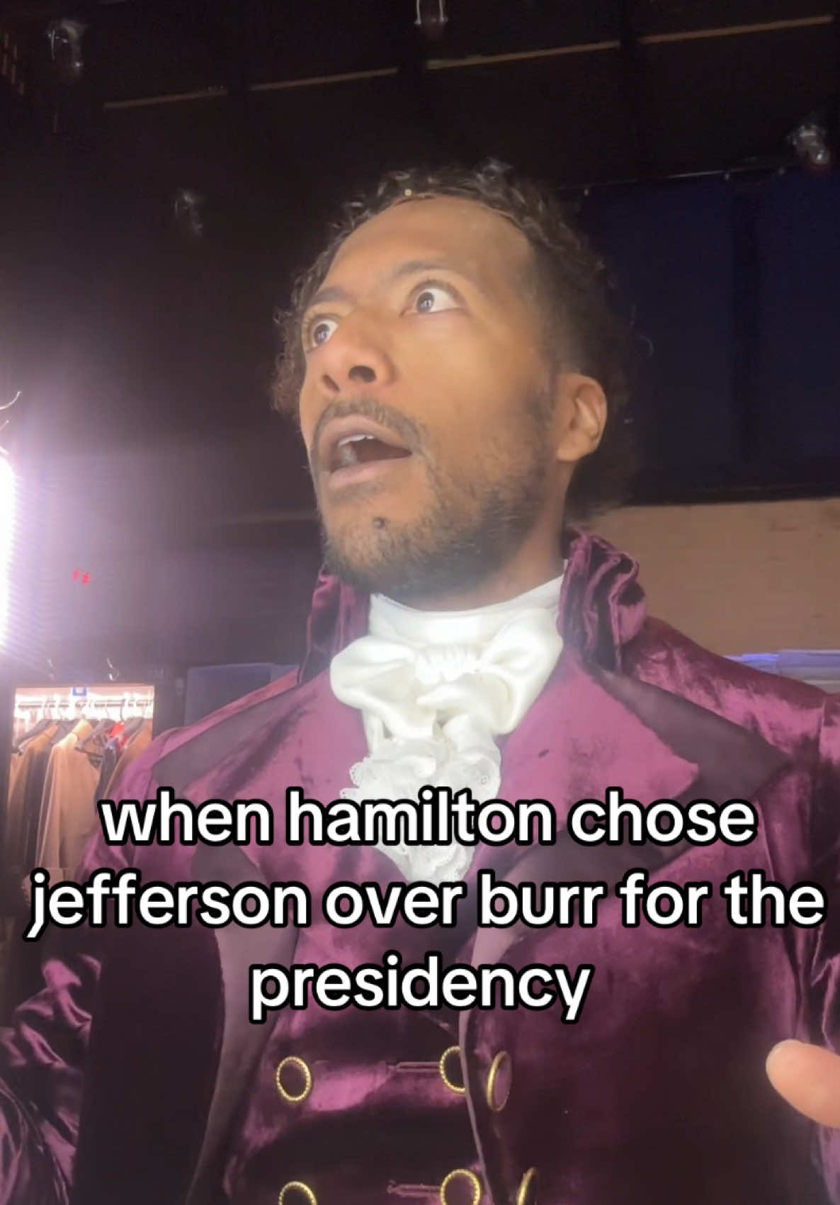 the enemy of my enemy is my friend #hamiltonmusical #hamilton #theatrekid #thomasjefferson 