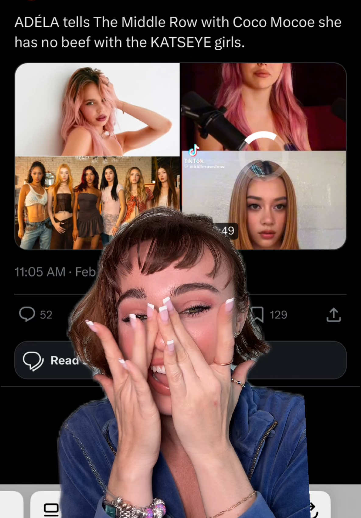 POP CRAVE MENTIONED @Pop Crave ft @ADÉLA ❤️ shook rn 