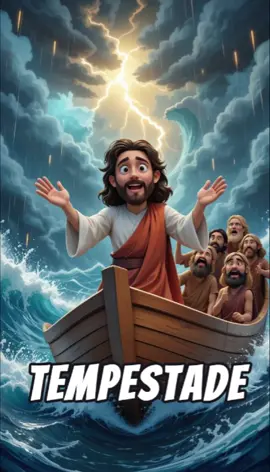 🌊 Jesus Acalma a Tempestade 🌟 Uma história emocionante sobre a fé e o poder de Jesus! Descubra como, em meio a uma tempestade assustadora, os disciples clamaram por ajuda e Jesus acalmou os ventos e as ondas, mostrando que mesmo nas situações mais difíceis, podemos confiar Nele. Uma lição poderosa sobre fé e confiança que irá encantar e ensinar as crianças! ✨💖 #HistóriasBíblicas #Jesus #AcalmaATempestade #MundoBíblicoKidz