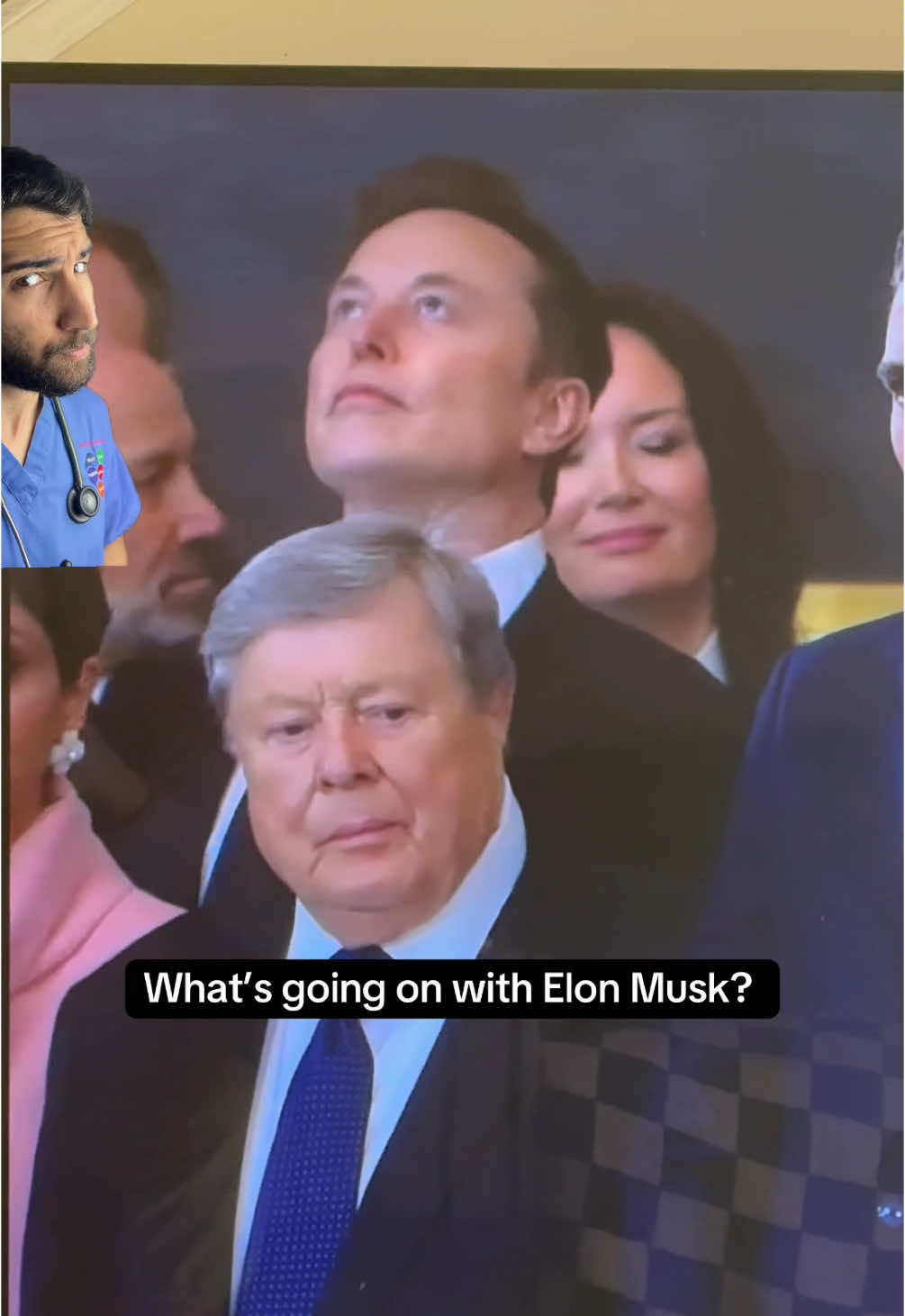 “What Was Elon Musk Doing During Inauguration Day?” #strange Elon Musk’s peculiar behavior during the inauguration has sparked speculation, with two possible explanations emerging: the effects of ketamine or stimming (self-stimulatory behavior often associated with neurodivergence). While both could contribute to his mannerisms, the uncertainty lies in the dosage and individual response, making it difficult to pinpoint the exact cause. Musk has openly discussed using prescribed ketamine for depression, a treatment known to cause subtle dissociative effects, slowed movements, or changes in facial expression depending on the dose. At lower doses, ketamine can improve focus and mood, while higher doses might lead to an almost dreamlike state or delayed reactions—potentially explaining his demeanor during the event. #autism #elonmusk #stimming 