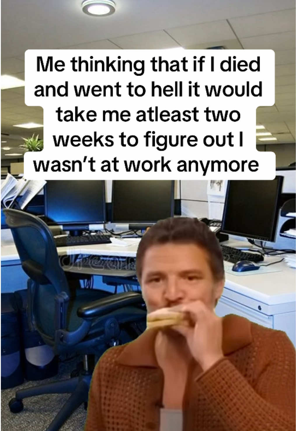 It gonna take me a while #coworkers #officelife #officehumor #officedrama #worklife #help #work #workproblems #mapachetrend 