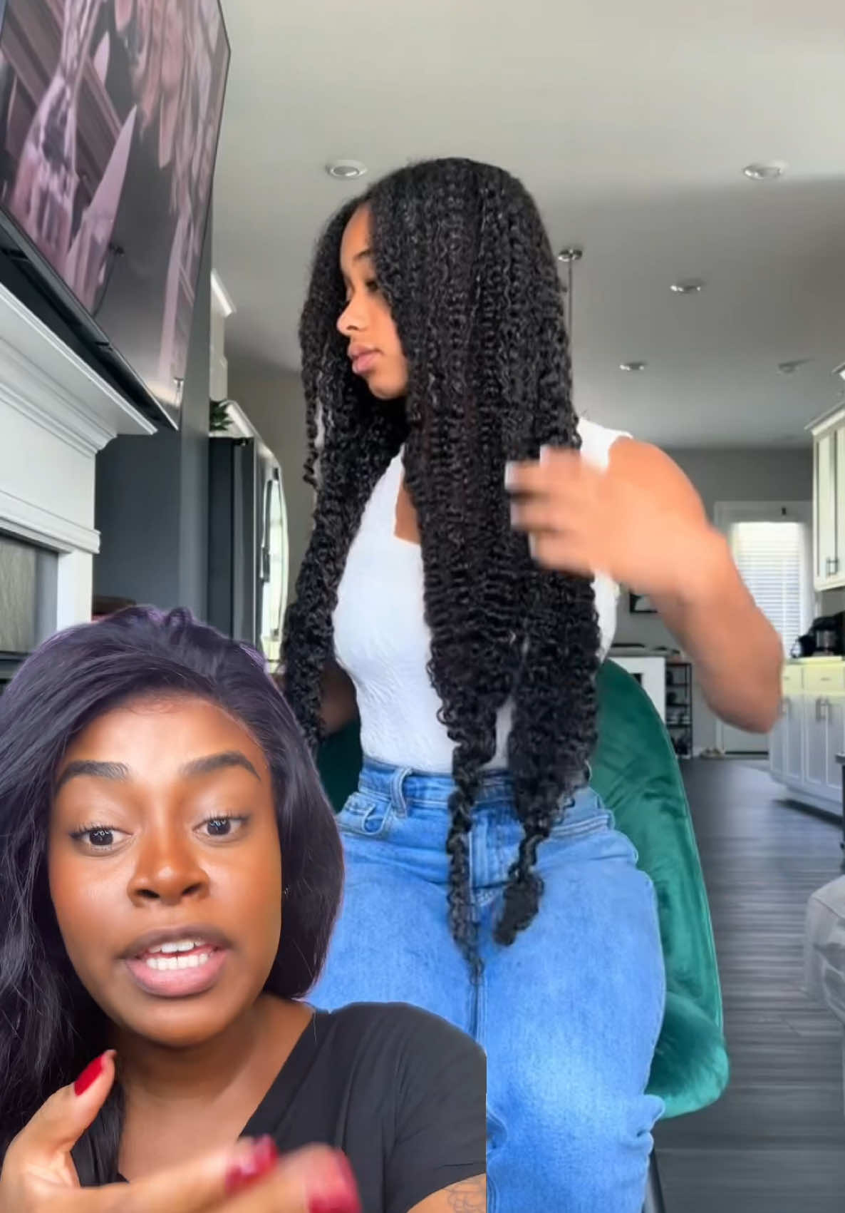 CABELO CRESPO NÃO CRESCE ? #hair #haircut #hairstyle #fy #fyp #foryoupage 