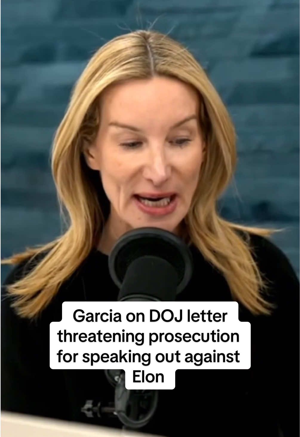 Rep. Garcia responds to DOJ letter threatening prosecution for speaking out against #ElonMusk.  @Robert Garcia 