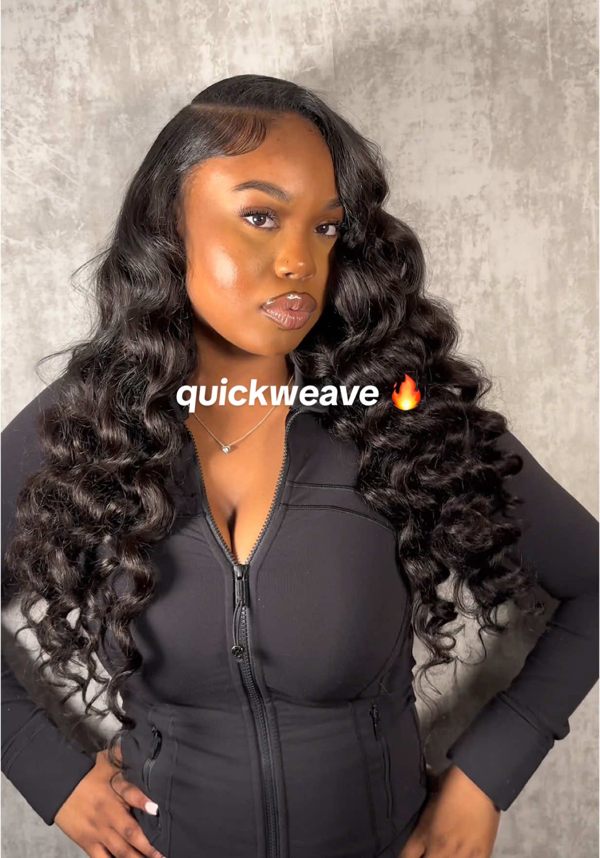i LOVEEEEE a quickweave 😍 what y’all think? @Lebeaute hair @Lebeautehairstore  #TikTokShop #tkshop #lebeaute #lebeautehair #bundles #bundlesforsale 