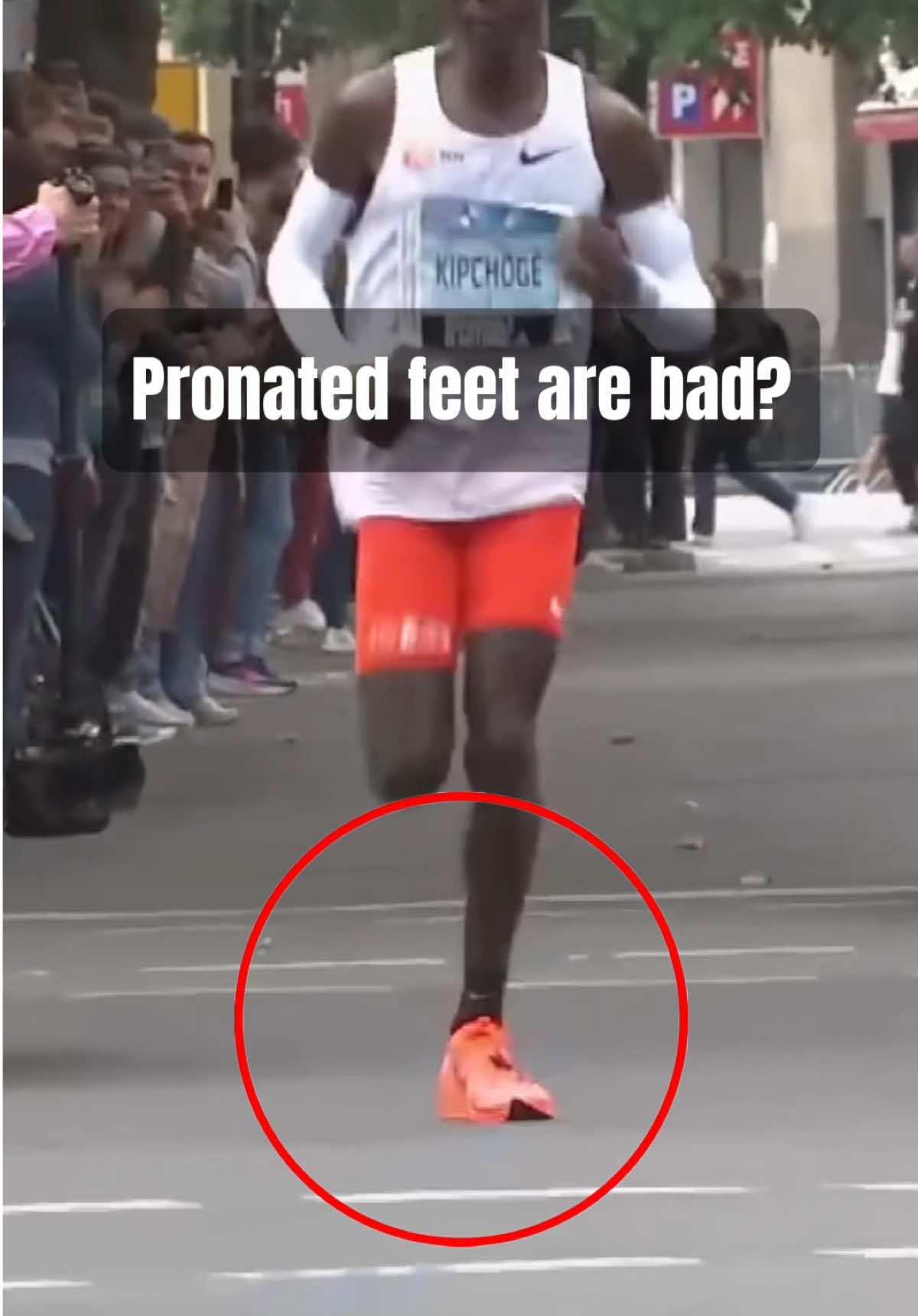 Is pronation really bad?  There’s a huge misconception in the fitness and rehab field that pronation is something to avoid, so why do some of the world’s best athletes get into such “extreme” amounts of pronation?  Pronation is actually a completely natural and essential movement of the foot that occurs during landing. When you walk or run, your foot naturally rolls inward (pronates) to absorb impact and distribute forces efficiently. This helps reduce stress on your joints and even stores elastic energy for propulsion. However, excessive pronation can contribute to discomfort, but it’s usually not the root cause of pain. Instead of blaming pronation, focus more on: ✅ foot strength ✅ movement efficiency ✅ overall mechanics.  These athletes pronate to this extent because they are so good at absorbing force — their bodies have adapted to be extremely efficient. This doesn’t mean we will all be able to access that amount of pronation, but we should allow our body to function the way it is intended — pronation is not the enemy.  📌 Train smart, move well, and stop fearing the normal function of the body. Educate yoself #pronation #Running #foot #gait #longdistance