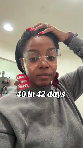 This is life 40 in 42 days let’s go #women #womenover40 #fyp #genx #foryoupage #contentcreator #40s #blackwomen #blackwomenoftiktok 