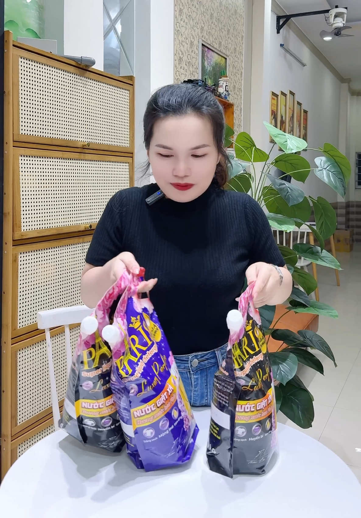 Trả lời @tran hue combo 3 túi nước giặt xả hương nước hoa đang chạy chương trình trợ giá của tiktok #nuocgiatxa 