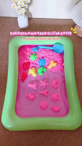 mainan pasir 1 set lengkap 💕 #mainanpasir #mainanpasiranak #mainanpasirset #mainanpasirkinetik #mainanpasiredukasi #spillracuntiktok #mainananak #viralditiktok🔥 #diskontiktokshop 