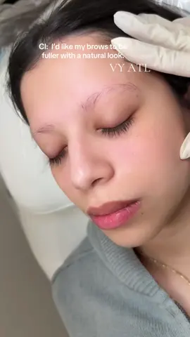 Cl: I’d like my brows to be fuller while keeping a natural look Me: I got you 🤗 💁‍♀️Artist: VY ATL - [ ] ⏱️Process take 3 hours  - [ ] ✨2 weeks healing  - [ ] 💊Pain: 1-2(scale1-10) - [ ] ✨Last up 1-3 years  - [ ] ✅Brows healed will be lighter 20-30%, depending on type of skins  - [ ] ✨Brows will need 2 sessions to archive a good color retention  - [ ] ______________________________ - [ ] ✅To book your appointment please DM us for more Info  - [ ] 📍Located: Atlanta GA  #nanobrows #naturalbrows #pmubrows #atlanta #browartist #fyp 