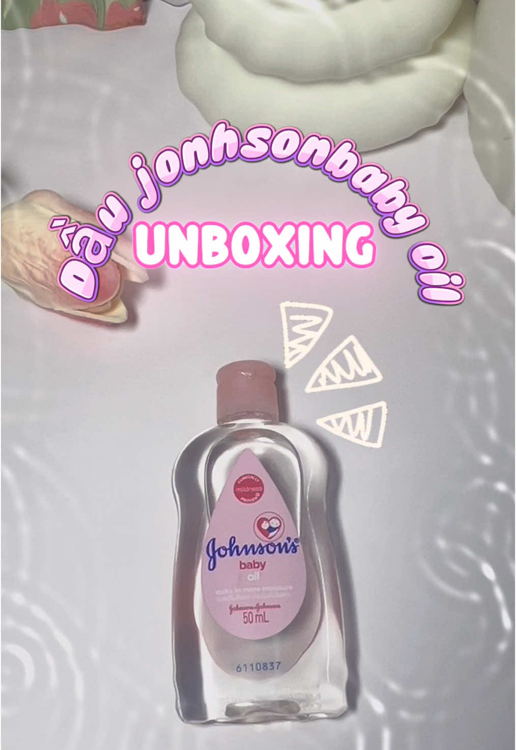 Dầu em bé jonhson baby oil các bà đã thử chưa🌷#capcut #trending #viralvideos #Love #foryou #jonhsonbaby #duongamembe 