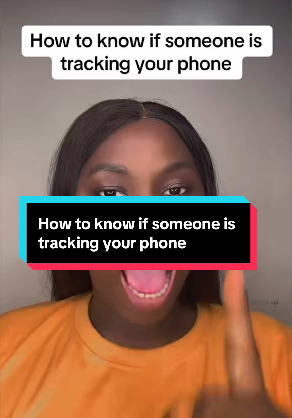 How to know if someone is tracking your phone #tiktoktips #creatortips #newontiktok #newtiktokers #light4198 