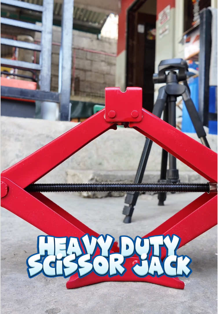 3 tons heavy duty scissor jack from @Mitsushi Philippines #mitsushi #heavyduty #scissorjack #lift #steel #equipment #tools 
