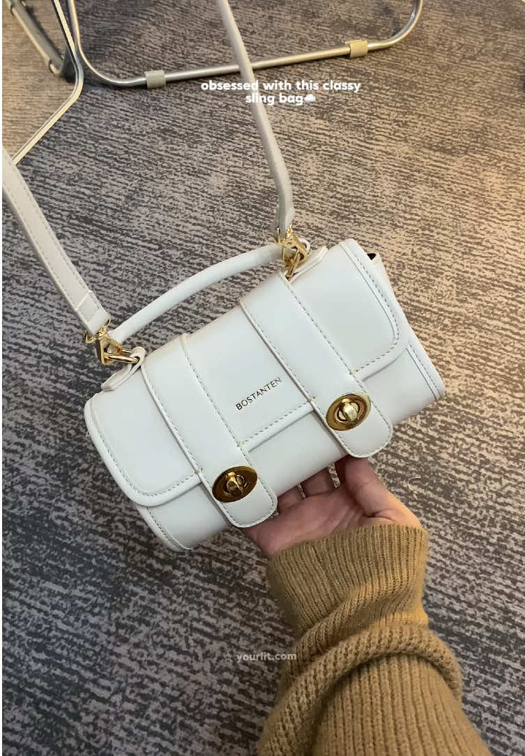 Classy small sling bag☁️✨#bostanten #bostantenbag #shoulderbag #bag #outfit 