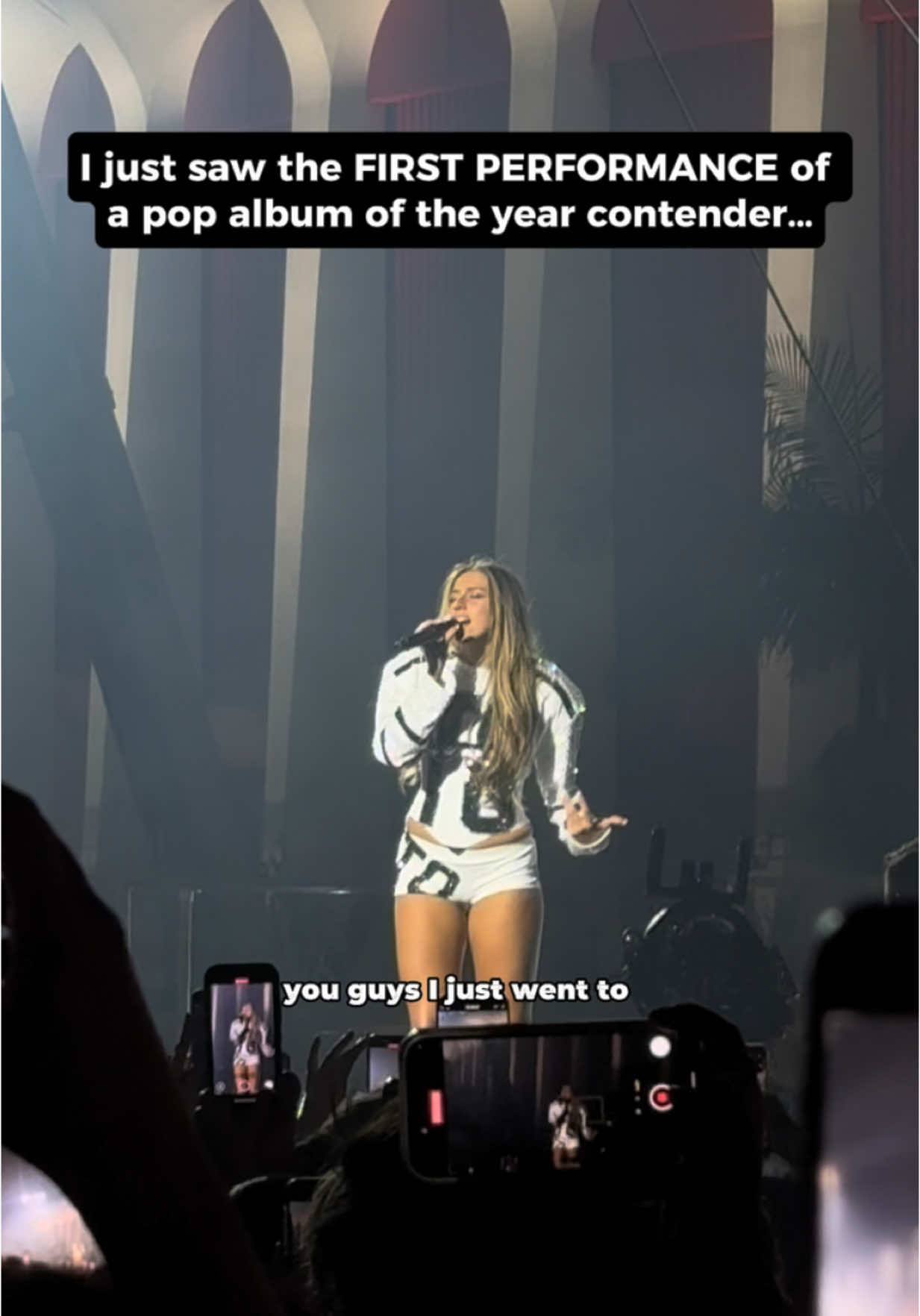 SO CLOSE TO WHAT RELEASE EVENT 🧡 #tatemcrae #soclosetowhat #sportscar #popmusic #concert #losangeles #kiaforum #adamtheflop 