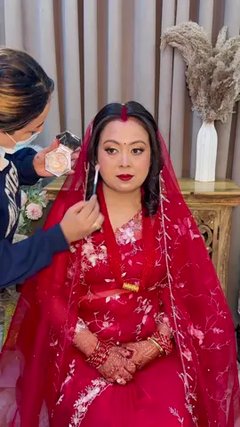 Beautiful reception bride❤️#makeupwithsangrila #makeupartist #brideofmakeupwithsangrila 