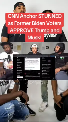 PART-3 | CNN Anchor STUNNED as Former Biden Voters APPROVE Trump and Musk! #reaction #cnnnews #cartierfamily 