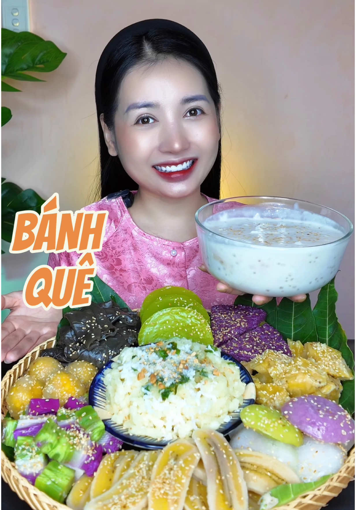 Ăn bánh quê là phụ, ăn nước cốt dừa là 9 😁 #sallyhang #mukbang #banhque #banhmientay #cotdua #xh #xhtiktok #ancungtiktok #anngonnaugon 