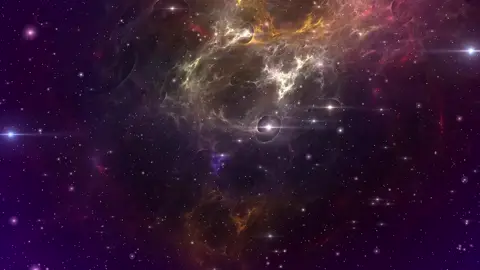 Multicolor Space Galaxy 1-Hour Universe Wallpaper | #Galaxy #Cosmic #fantasy #chill #relax #fyp