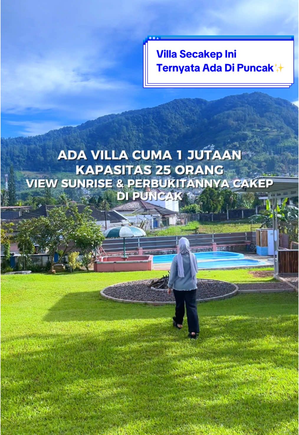 Ada lagi villa dipuncak dengan kapasitas 25-30 yang memiliki halaman luas serta view perbukitan dan gunung dengan sunrise secakep ini Untuk info reservasi bisa langsung ke: @villa umi  ADMIN : 0831-6712-6989 #TTPetualangPro #TTPetualangNewbie  #villapuncak #villapuncakmurah #cisarua #villabogormurah #villamurah #villa #villamurahbanget #satujutaan #cisaruapuncak #villapuncakcisarua #villacisaruabogor #villaumi 