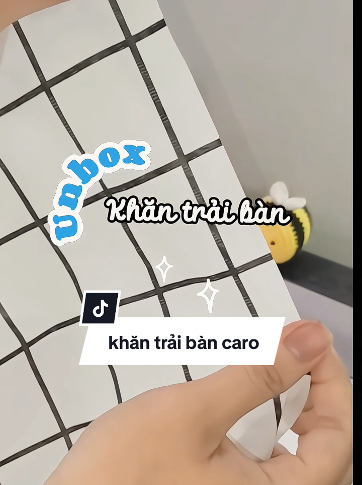 Phần 2 | Cùng tui unbox khăn trải bàn caro giá siêu hạt dẻ 🌝✨ #unbox #unboxingvideo #decor #decorbanhoc #xuhuong #xuhuongtiktok #review #fyp #foryou  #affiliate 