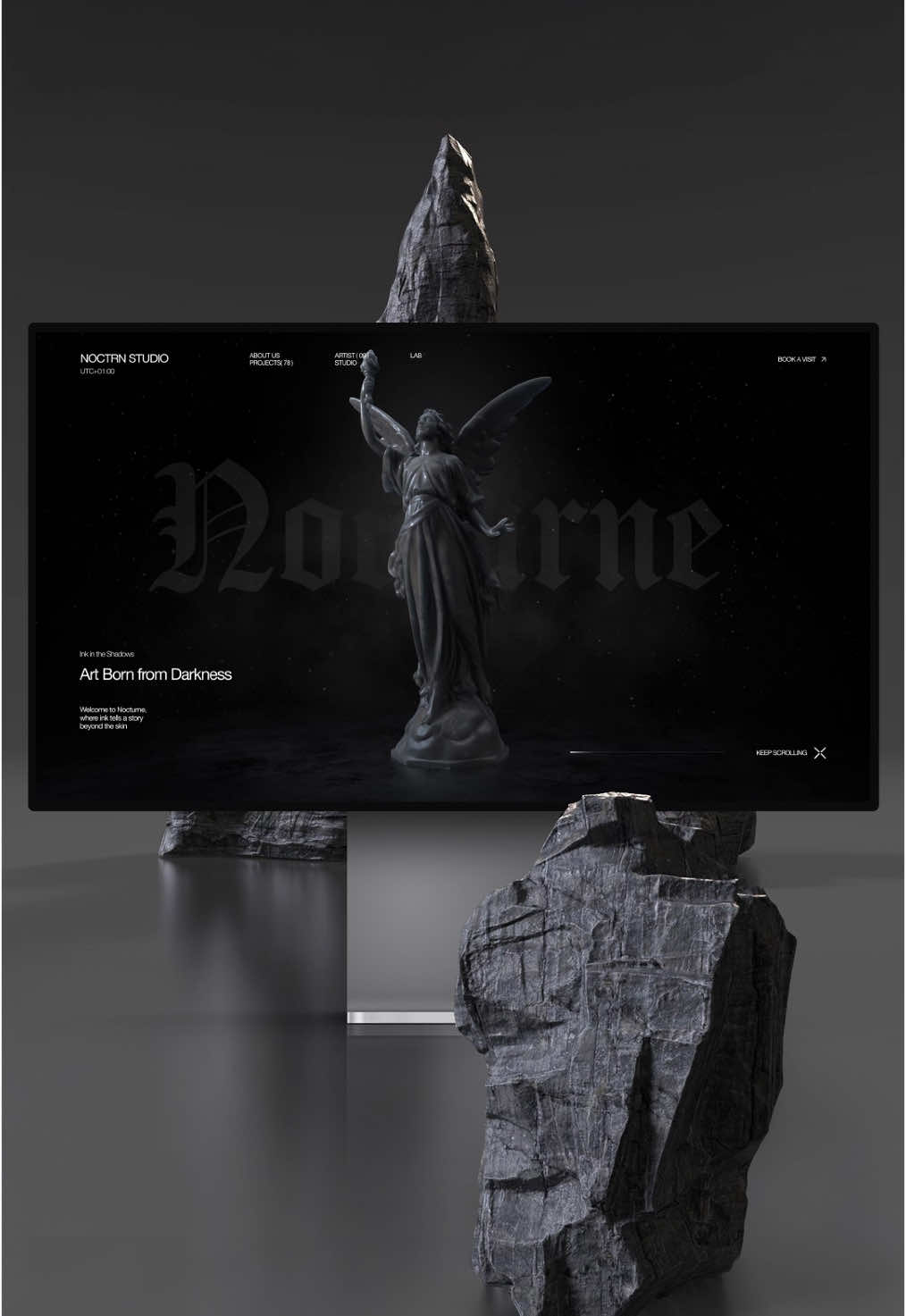Hey :) I built this concept to be raw, immersive, and unapologetically dark a 3D-driven experience that pulls you into the world of shadow and steel. Every click, every motion, every detail breathes the spirit of the underground. Not just a website. Not just a studio. Nocturne is a descent into the dark art of tattooing where ink is more than a mark, it’s a story burned into skin Would you get inked in a place like this? Let me know in the comments!  💎 Let's talk: hello_ig@creaviso.com 💎 Check out @Creasivo #motion #animation #3d #website #web #webdesign #logotype #branding #webdevelopment #uidesign #ux #uidesign #uxdesign #uiux #behance #dribbble #graphicdesign #graphic #branding #logo #robotics #designer #admin #inspiration #adobe #figma #mobile #dailywebdesign #technology #uiuxdesign #userinterfacedesign #mitkow 