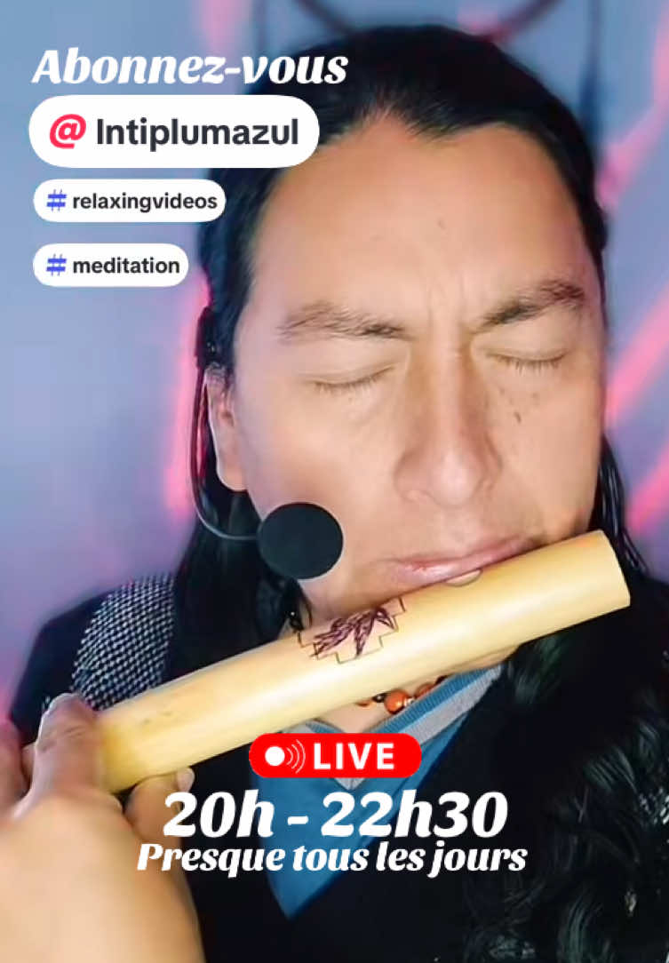 Retrouvez @Intiplumazul en live tous les soirs à peu près vers 20h jusqu'à 22h30. Au programme : musique ancestrale andine, à savoir flûtes natives, chants amérindiens, prières pour remercier les 4 éléments et la Nature. Aussi des moments ludiques durants lesquels nous jouons au pictionary de tiktok (devinettes de dessins) et des cours de Quechua, la langue Native des Inkas entre autres dont est originaire notre cher IntiPlumAzul. Retrouvez votre connexion avec notre mère Nature et apprennez à vivre en communion avec elle et recevoir ses bienfaits. Prennez conscience de votre existence en tant qu'enfant de la Terre et à l'aimer comme votre mère. #cultureindigene #indigene #natif #abyaayala #ameriquedusud #equateur🇪🇨 #quito_ecuador #quito #quitoecuador #intiplumazul 
