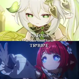 ｡⁠*ﾟ⁠+ #NAHIDA #TRIBBIE || they remind me sm of each other #rukkhadevata #lesserlordkusanali #GenshinImpact #tribbiehonkaistarrail #HonkaiStarRail #hsr #hoyocreators #trend #event #viral #foryou 