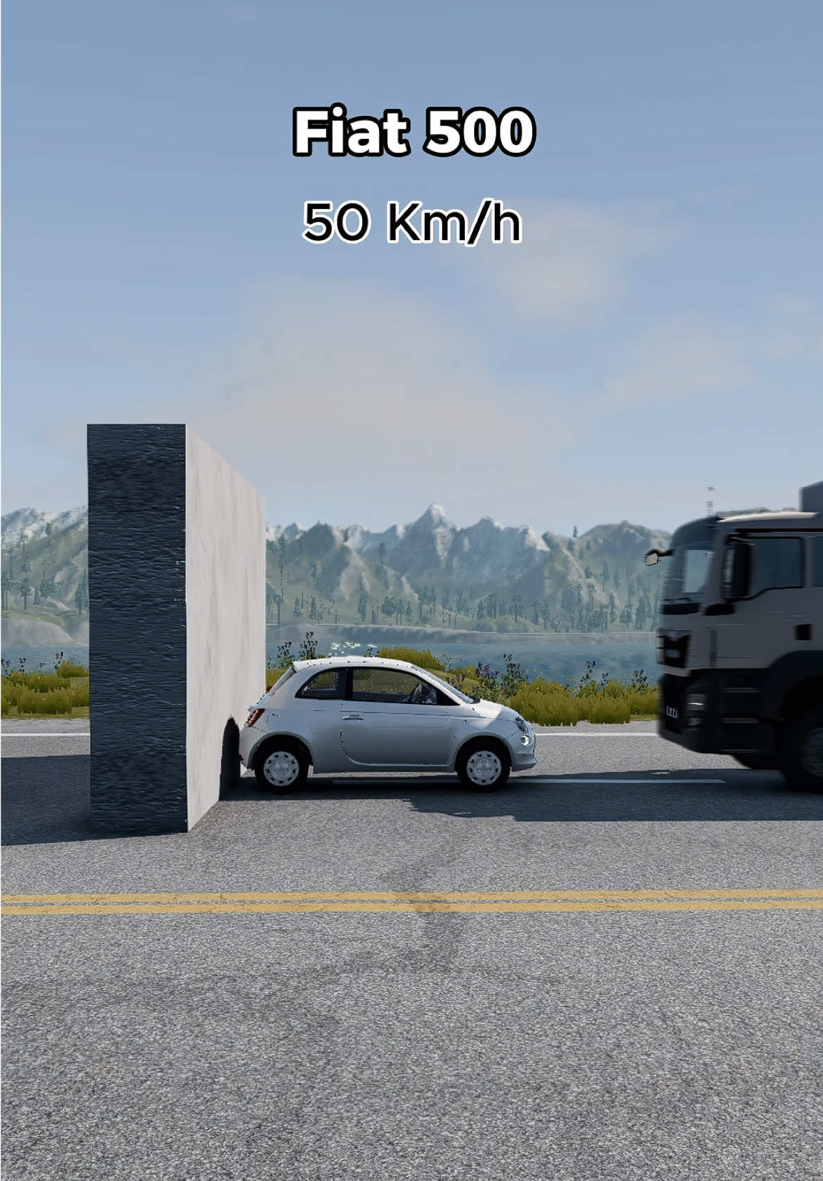 Car crash test #beamng #testhubng #beamngdrive #carcrash  